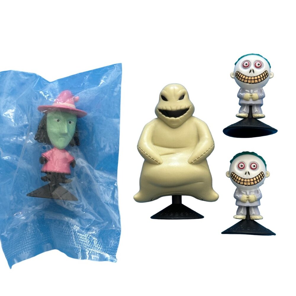 Nightmare Before Christmas Chibi Snapz - Oogie Boogie, Shock, & Two Barrel